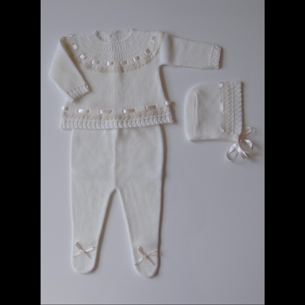 Baby Unisex knit set NEW